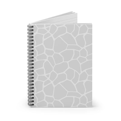 Spiral Notebook Ruled Line - Grey - www.leggybuddy.com