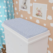 Baby Changing Pad Cover - Blue - www.leggybuddy.com