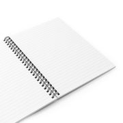 Spiral Notebook Ruled Line - Black - www.leggybuddy.com