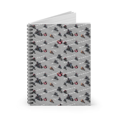 Spiral Notebook - Motorcycles - www.leggybuddy.com