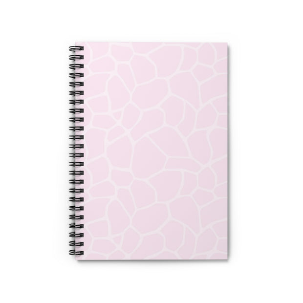 Spiral Notebook Ruled Line - Rosa - www.leggybuddy.com