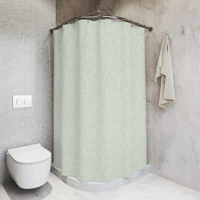 Polyester Shower Curtain - Mint - www.leggybuddy.com