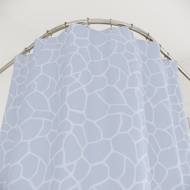 Polyester Shower Curtain - Blue - www.leggybuddy.com