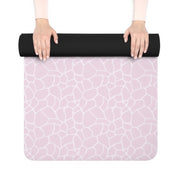 Rubber Yoga Mat - Pink - www.leggybuddy.com