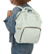 Multifunctional Diaper Backpack - Mint - www.leggybuddy.com