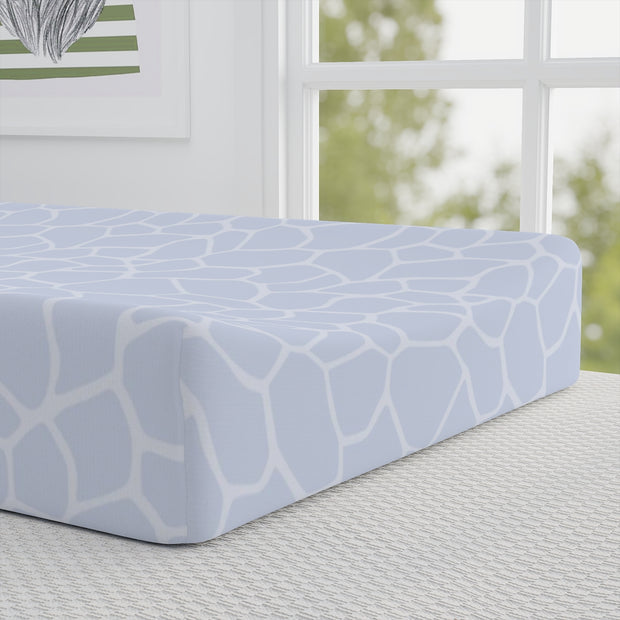 Baby Changing Pad Cover - Blue - www.leggybuddy.com