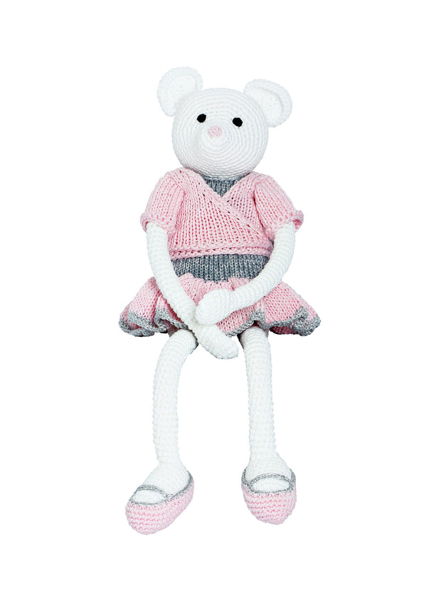 CAROLINE Crochet Mouse - www.leggybuddy.com