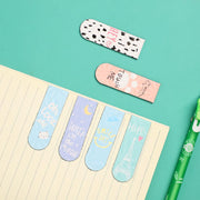 JIANWU 6pcs/set Cute Cartoon magnet bookmark life fresh bookmark creative magnetic Bookmarks For Books kawaii School supplies - www.leggybuddy.com