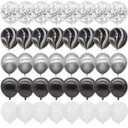 Marble Metallic Confetti Balloon - Set 40 pcs - www.leggybuddy.com