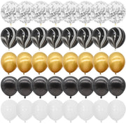 Marble Metallic Confetti Balloon - Set 40 pcs - www.leggybuddy.com