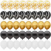 Marble Metallic Confetti Balloon - Set 40 pcs - www.leggybuddy.com