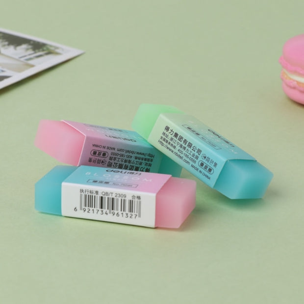 P82F Soft Durable Flexible Cube Cute Colored Pencil Rubber Erasers For School Kids - www.leggybuddy.com