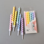 Pastel Color Birthday Candles - www.leggybuddy.com