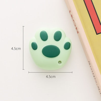 MINKYS Kawaii Mini Pocket Cat Paw Art Utility Knife Express Box Knife Paper Cutter Craft Wrapping Refillable Blade Stationery - www.leggybuddy.com