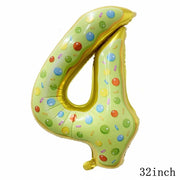 Sweets Numbers Helium Balloon - www.leggybuddy.com
