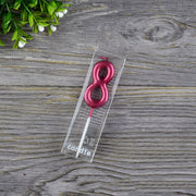 Red Number Birthday Candles - www.leggybuddy.com