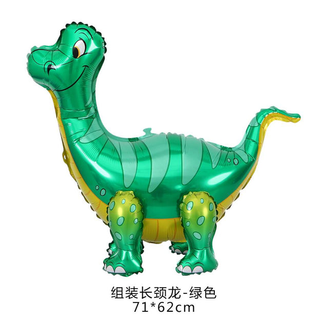 Large 4D Dinosaur Foil Balloon Triceraptos - www.leggybuddy.com