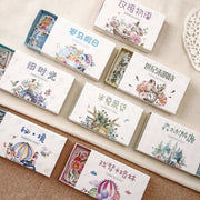 Yoofun 40pcs/box Kawaii Stickers Packed in Box Foodie Cartoons Forests Unicorn for Scrapbooking Journal Deco Vintage Stickers - www.leggybuddy.com