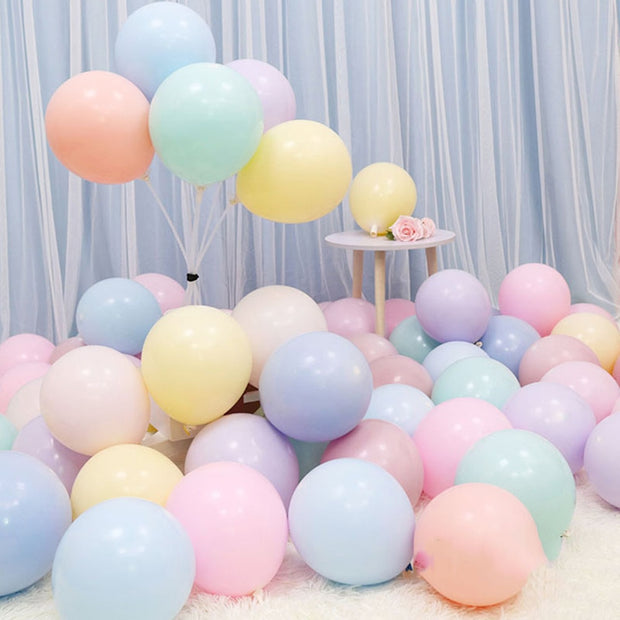 Macaron Pastel Colors Balloon Sets - www.leggybuddy.com