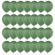 Green/Gold Color Balloons - 40 pcs - www.leggybuddy.com