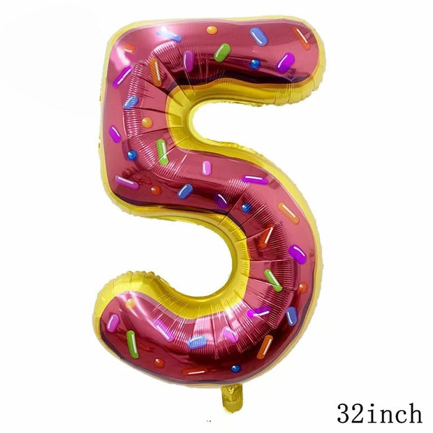 Sweets Numbers Helium Balloon - www.leggybuddy.com