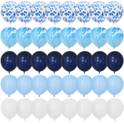 Marble Metallic Confetti Balloon - Set 40 pcs - www.leggybuddy.com