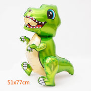 Large 4D Dinosaur Foil Balloon Triceraptos - www.leggybuddy.com