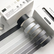 Solid Color Grid Masking Tape - 8 Pcs Set - www.leggybuddy.com