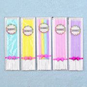 Long Thin Cake Candles - www.leggybuddy.com