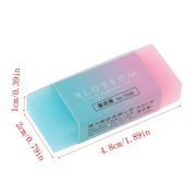 P82F Soft Durable Flexible Cube Cute Colored Pencil Rubber Erasers For School Kids - www.leggybuddy.com