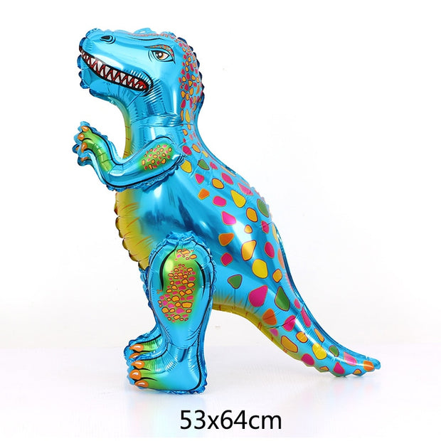 Large 4D Dinosaur Foil Balloon Triceraptos - www.leggybuddy.com