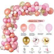 Macaron Balloons Garland Arch Rose Gold Confetti Ballon Wedding Birthday Baloon Birthday Party Decor Kids Baby Shower - www.leggybuddy.com