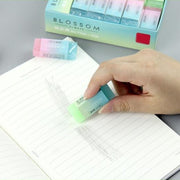 P82F Soft Durable Flexible Cube Cute Colored Pencil Rubber Erasers For School Kids - www.leggybuddy.com