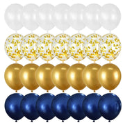 Marble Metallic Confetti Balloon - Set 40 pcs - www.leggybuddy.com