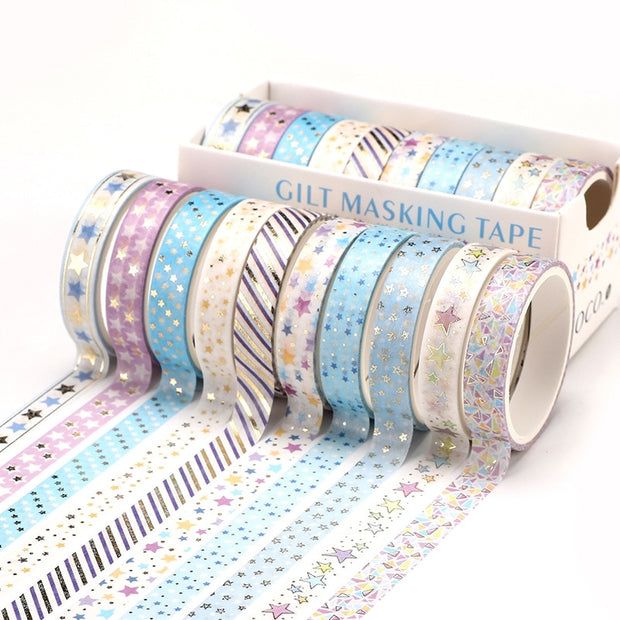 Masking Tape, Washi Tape - 10pcs set - www.leggybuddy.com