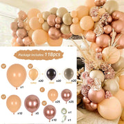 Macaron Balloons Garland Arch Rose Gold Confetti Ballon Wedding Birthday Baloon Birthday Party Decor Kids Baby Shower - www.leggybuddy.com