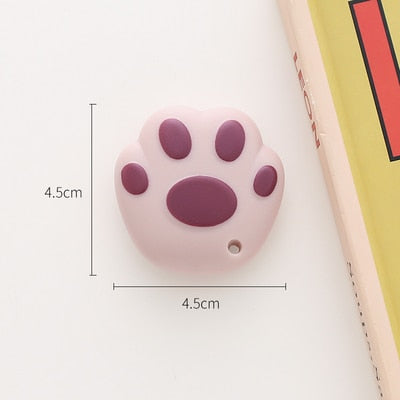 MINKYS Kawaii Mini Pocket Cat Paw Art Utility Knife Express Box Knife Paper Cutter Craft Wrapping Refillable Blade Stationery - www.leggybuddy.com