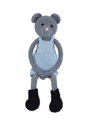 HENRY Crochet Mouse - www.leggybuddy.com