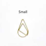 Metal Paper Clip Bookmark - 10pcs/pack (Korea) - www.leggybuddy.com