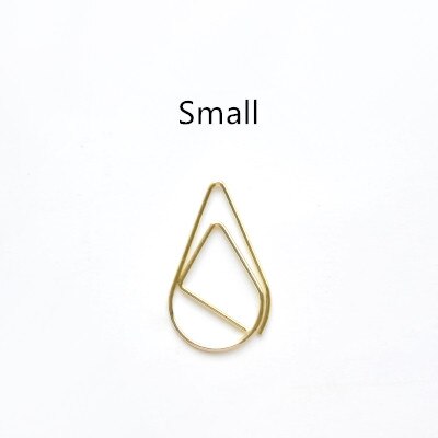 Metal Paper Clip Bookmark - 10pcs/pack (Korea) - www.leggybuddy.com