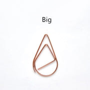 Metal Paper Clip Bookmark - 10pcs/pack (Korea) - www.leggybuddy.com