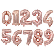 Rose Gold Confetti Baloons Foil Champagne Star Balloon Wedding Latex Ballon globos BabyShower Birthday Party Decoration Supplies - www.leggybuddy.com