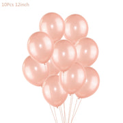 Rose Gold Wedding Birthday Party Balloons Happy Birthday Letter Foil Balloon Baby Shower Anniversary Event Party Decor Supplies - www.leggybuddy.com