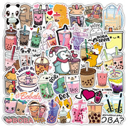 Summer Flavored Drink Stickers 50PCS - www.leggybuddy.com