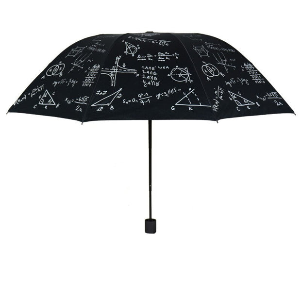 New Design Umbrella Mathematical Formula Big Umbrella Kids Umbrellas Sun Protection Windproof Middle School Student Umbrella - www.leggybuddy.com