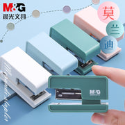 M&amp;G Morandi Color Effortless Mini Stapler 24/6 #12 Staplers Free Staples Paper Binding Stapling Machine Standard Office School - www.leggybuddy.com