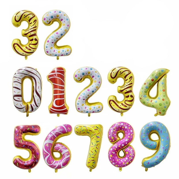 Sweets Numbers Helium Balloon - www.leggybuddy.com