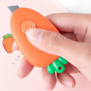 Sharkbang Kawaii Portable Mini Carrot Art Knife Express Unpacking Envelope Office Paper Cutting Art Knife School Stationery - www.leggybuddy.com