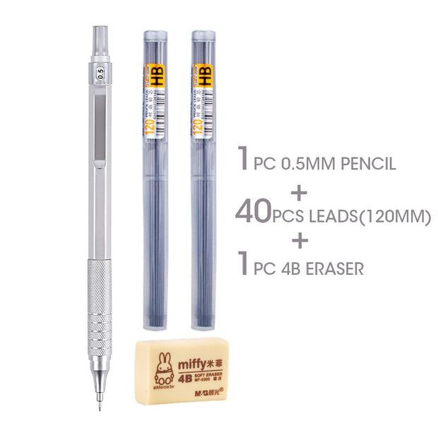 M&amp;G Cute Air Cushion Grip Mechanical Pencil 0.5mm/0.7mm Kawaii Plastic Automatic Pencils For School Office Supplies Stationery - www.leggybuddy.com