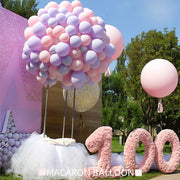 Macaron Multicolor Pastel Colors Balloon Sets - www.leggybuddy.com